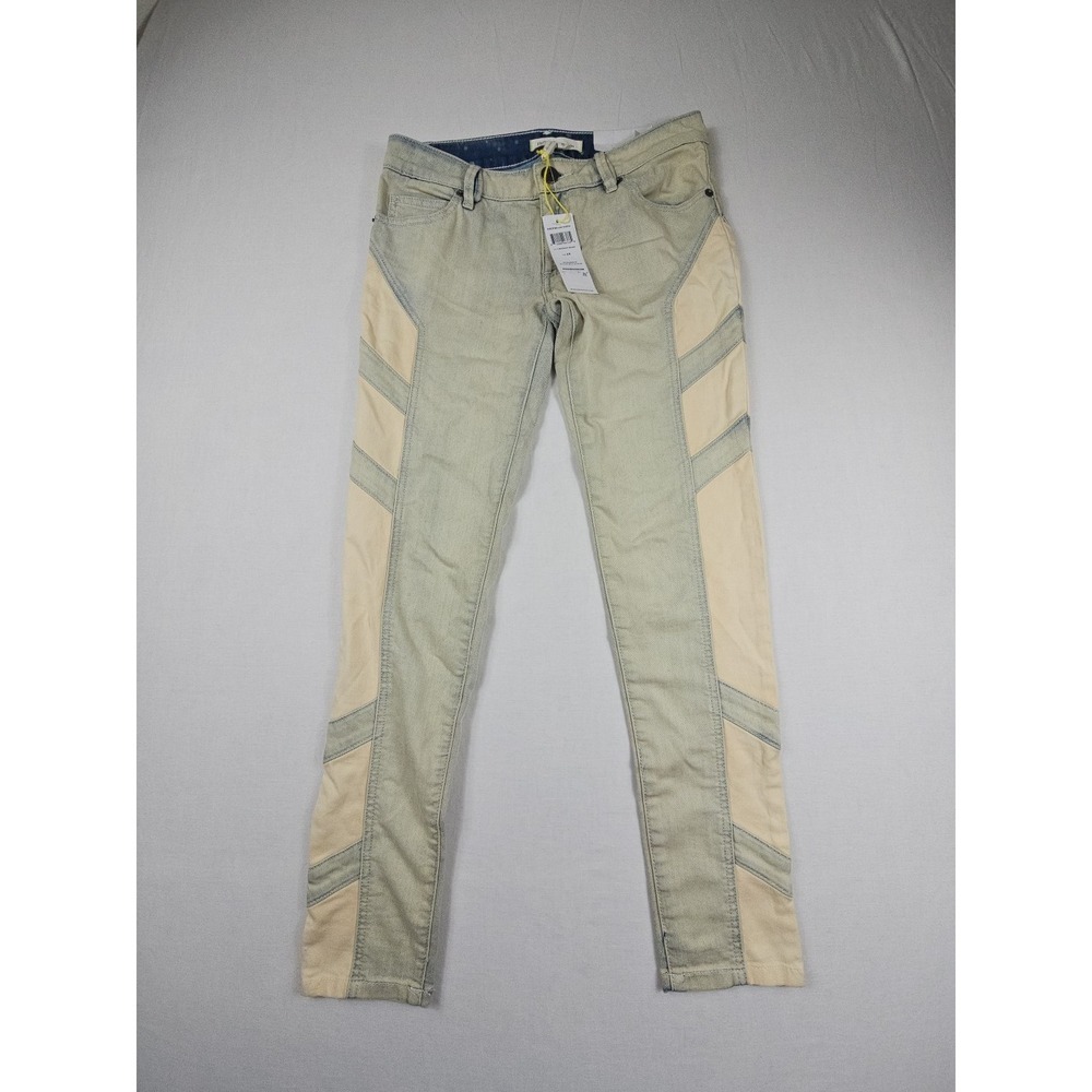 BCBGENERATION Size 25 THE GAVIN SKINNY TROUSER PANT JEANS‎ Bleachy Blues